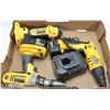 Image 1 : DEWALT CORDLESS DRILL / TOOL LOT - 1/2" DRILL,