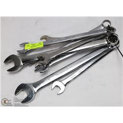 LOT OF 8 MASTERCRAFT MAXIMUM STANDARD WRENCHES
