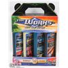 Image 1 : NEW THE WORKS SURF CITY 4PC CAR WASH KIT
