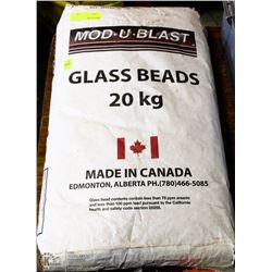 20KG BAG OF MOD-U-BLAST GLASS BEADS