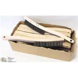 CASE OF TWELVE 13-3/4" WIRE BRUSHES