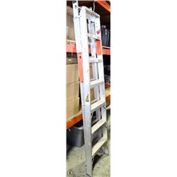 FEATHERLITE 7FT ADJUSTABLE 3-WAY LADDER