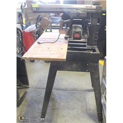SEARS CRAFTSMAN 10" RADIAL SAW WITH STAND