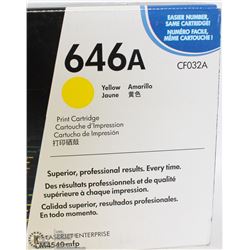 HP LASERJET PRINT CARTRIDGE 646A YELLOW