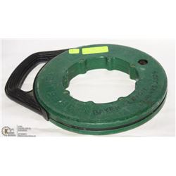 GREENLEE 125 FT. X 1/8 INCH STEEL FISH TAPE -