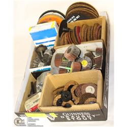 BUFF PADS, ZIPCUT'S, FLAPPER AND WIRE WHEELS