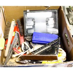 LARGE BOX FULL OF VARIOUS TOOLS -