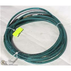 GREEN 25 FT. LIGHTWEIGHT AIR HOSE WITH