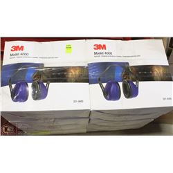 8 PAIRS OF 3M MODEL: 4000 EARMUFFS