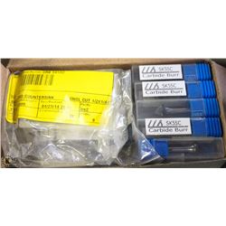 CASE W/ 15 BURR 90D COUNTER-SINKS