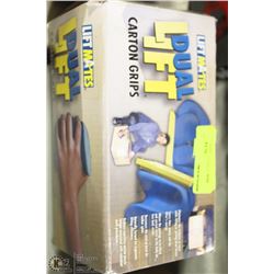 CARTON LIFT GRIP **ONE MISSING FROM PACK**