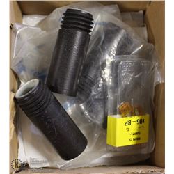 LOT WITH MILLER EXTENSION BARRELS & POLYCARB COVER