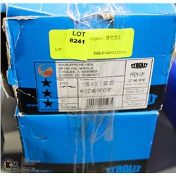 2 BOXES OF TYROLIT 4-1/2" GRINDING WHEELS