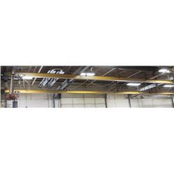 1000LBS OVERHEAD CRANE HOIST W/ RAILS