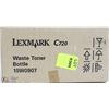 Image 1 : GROUP OF 2 LEXMARK C720 WASTE TONER BOTTLES