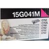 Image 1 : LEXMARK ORIGINAL 15G041 MAGENTA