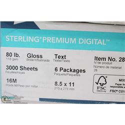 CASE OF OF LEGAL-SIZE PRINTING PAPER (3000 SHEETS)