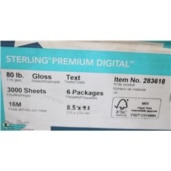 CASE OF OF LEGAL-SIZE PRINTING PAPER (3000 SHEETS)