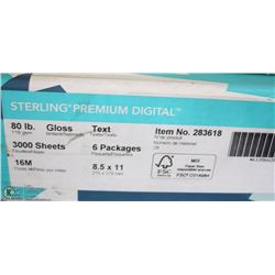 CASE OF OF LEGAL-SIZE PRINTING PAPER (3000 SHEETS)