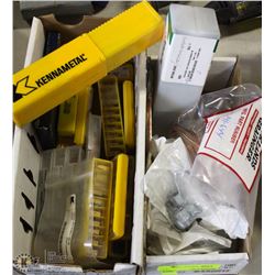 LOT W/ THREADED REDUCERS + SPECIALIZED CUTTING