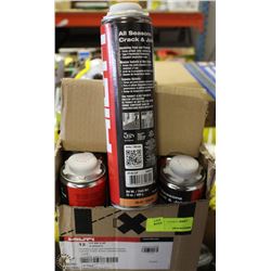CASE OF HILTI CRACK & JOINT INSULATING FOAM