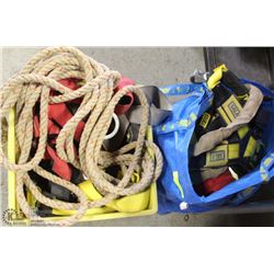 LOT OF FALL PROTECTION GEAR & WORKWEAR