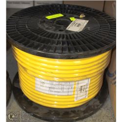 NEW 250' SPOOL OF YELLOW  COATED GROUND WIRE