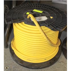 NEW 250' SPOOL OF YELLOW  COATED GROUND WIRE