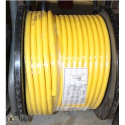 NEW 250' SPOOL OF YELLOW  COATED GROUND WIRE
