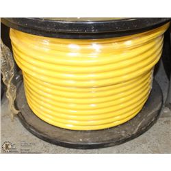NEW 250' SPOOL OF YELLOW  COATED GROUND WIRE