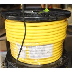NEW 250' SPOOL OF YELLOW  COATED GROUND WIRE