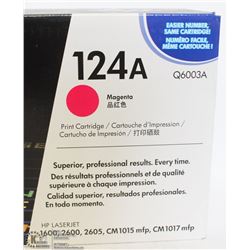HP COLOUR LASERJET PRINT CARTRIDGE 124A MAGENTA