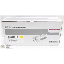 TONER CARTRIDGE 0C5650 YELLOW