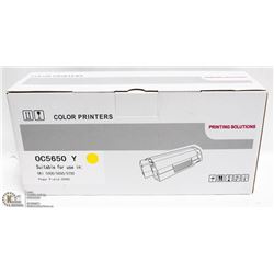 TONER CARTRIDGE 0C5650 YELLOW