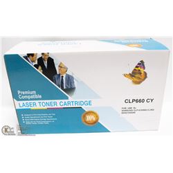 LASER TONER CARTRIDGE CLP660 CYAN