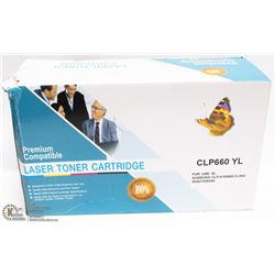 LASER TONER CARTRIDGE CLP660 YELLOW