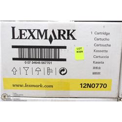 LEXMARK ORIGINAL 12N0770 YELLOW