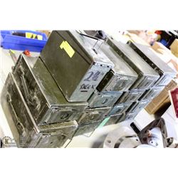 15 AMMO CRATES OF ASSORTED HARDWARE +MISCELLANEOUS