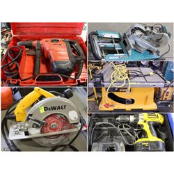 FEATURED ITEMS: USED CONTRACTOR POWER TOOLS
