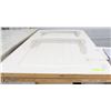 Image 1 : LOT OF 2 WHITE INTERIOR DOORS 36"X80"H