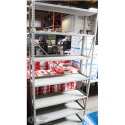 7 TIER METAL SHELVING UNIT 36" X 12" X 75"