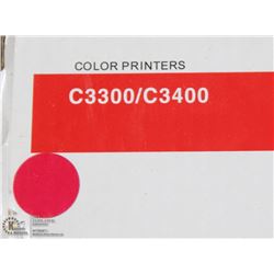 TONER CARTRIDGE C3300/3400 RED
