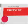 Image 1 : TONER CARTRIDGE C3300/3400 RED