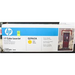 HP ORIGINAL TONER CARTRIDGE Q3962A YELLOW