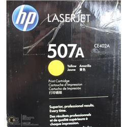 HP ORIGINAL TONER CARTRIDGE 507A YELLOW
