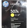 Image 1 : HP ORIGINAL TONER CARTRIDGE 507A YELLOW