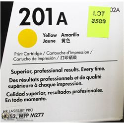 HP ORIGINAL TONER CARTRIDGE 201A YELLOW
