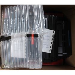 BOX OF LARGE TONER CARTRIDGES**AS-IS, MAY NOT WORK