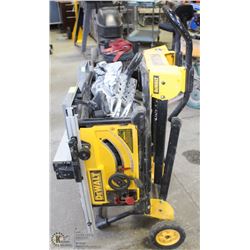 DEWALT DWE7491 10" PORTABLE TABLE SAW