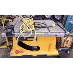 DEWALT DW744 10" TABLE SAW
